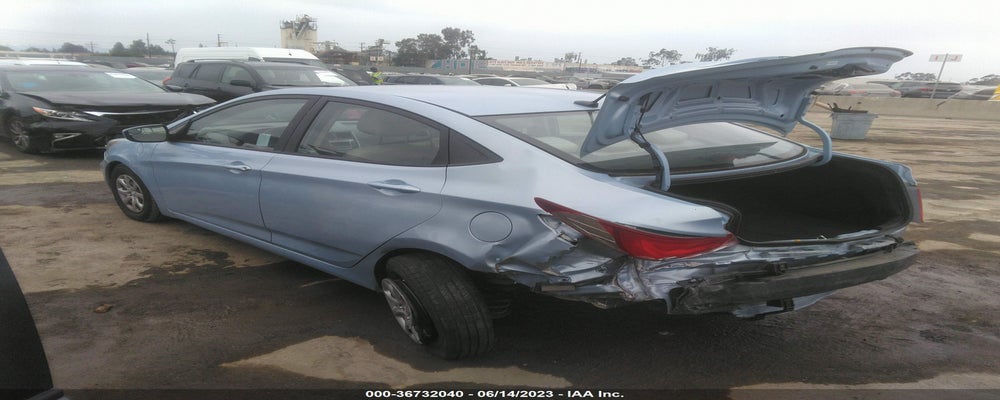 KMHCT4AE2EU714813 2014 HYUNDAI ACCENT photo no. 3