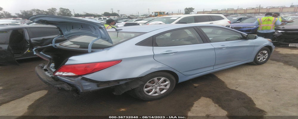 KMHCT4AE2EU714813 2014 HYUNDAI ACCENT photo no. 4