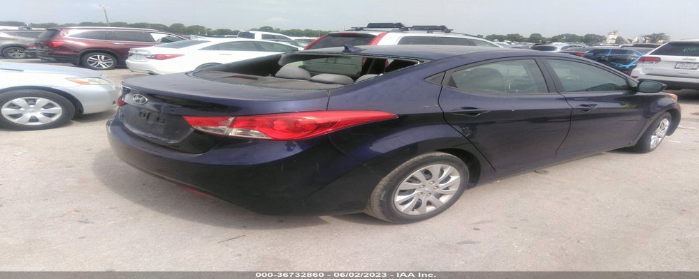 5NPDH4AE9CH086220 2012 HYUNDAI ELANTRA photo no. 4