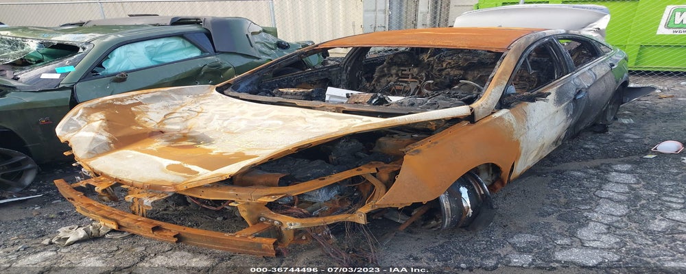 KMHEC4A40FA131286 2015 HYUNDAI SONATA HYBRID photo no. 6