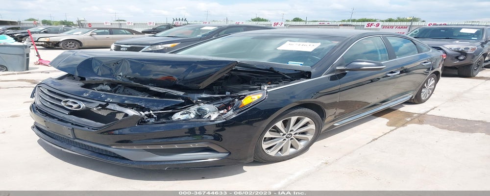 5NPE34AF1FH048237 2015 HYUNDAI SONATA photo no. 2