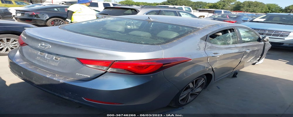 5NPDH4AEXGH750742 2016 HYUNDAI ELANTRA photo no. 4