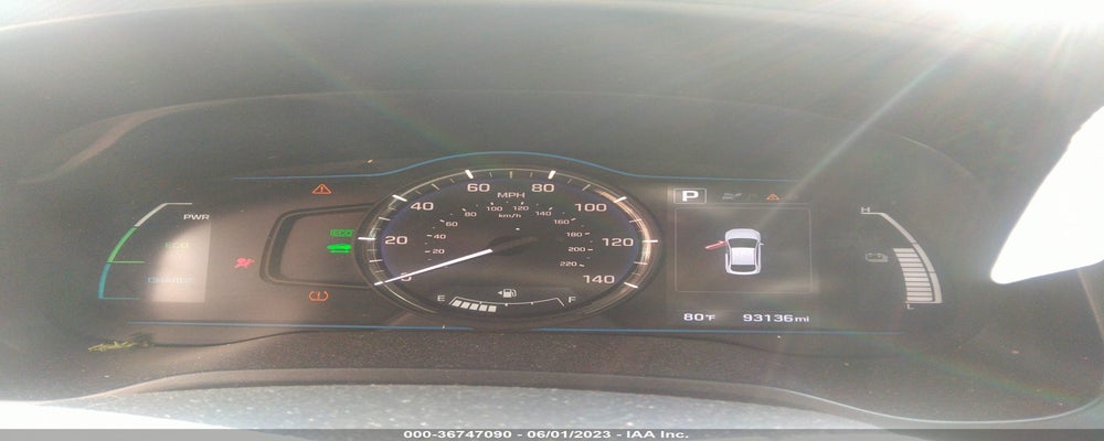 KMHC65LC2KU167272 2019 HYUNDAI IONIQ HYBRID photo no. 7