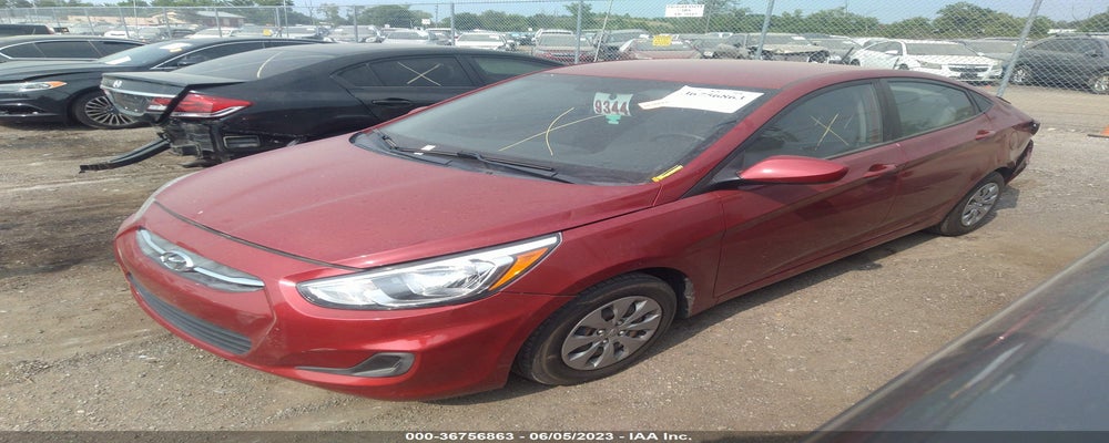 KMHCT4AE9HU357392 2017 HYUNDAI ACCENT photo no. 2