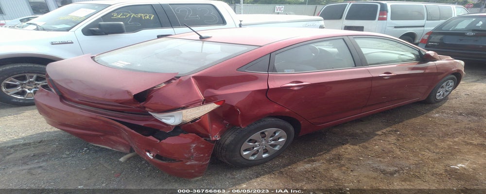 KMHCT4AE9HU357392 2017 HYUNDAI ACCENT photo no. 4