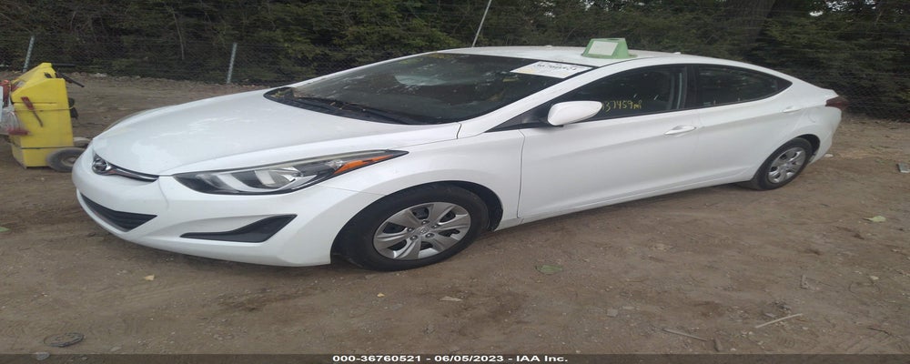 5NPDH4AE3GH730851 2016 HYUNDAI ELANTRA photo no. 2