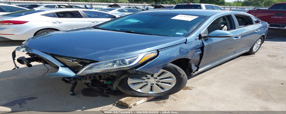 KMHE24L19GA012112 2016 HYUNDAI SONATA HYBRID photo no. 2