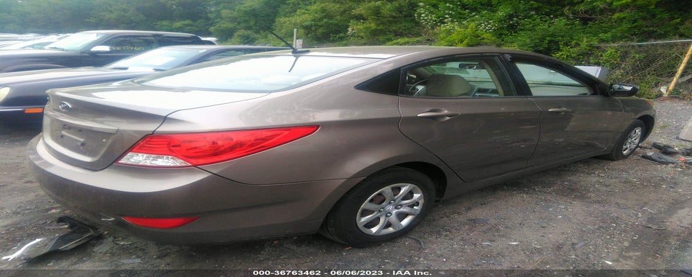 KMHCT4AE7EU73002  2014 HYUNDAI ACCENT photo no. 4