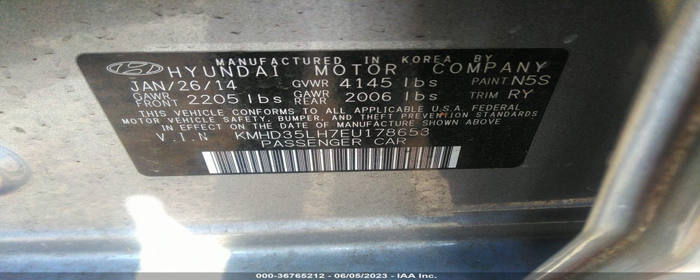 KMHD35LH7EU178653 2014 HYUNDAI ELANTRA GT photo no. 9