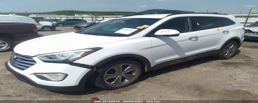 KM8SN4HF2DU009321 2013 HYUNDAI SANTA FE photo no. 2