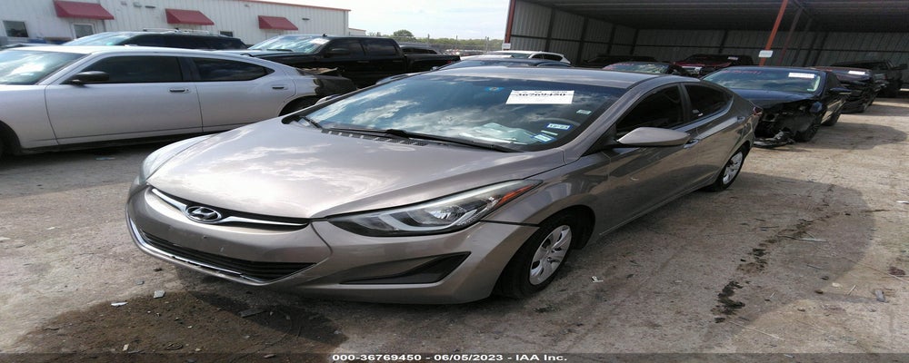 5NPDH4AE1GH793091 2016 HYUNDAI ELANTRA photo no. 2