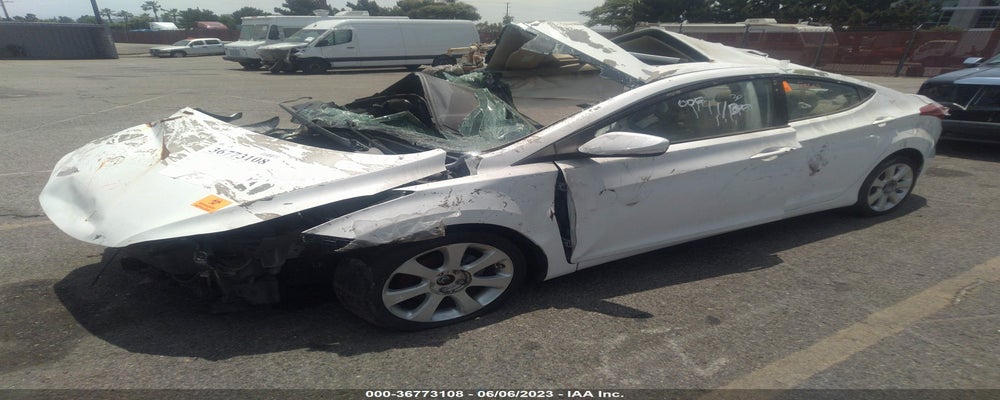 5NPDH4AE6CH091827 2012 HYUNDAI ELANTRA photo no. 2