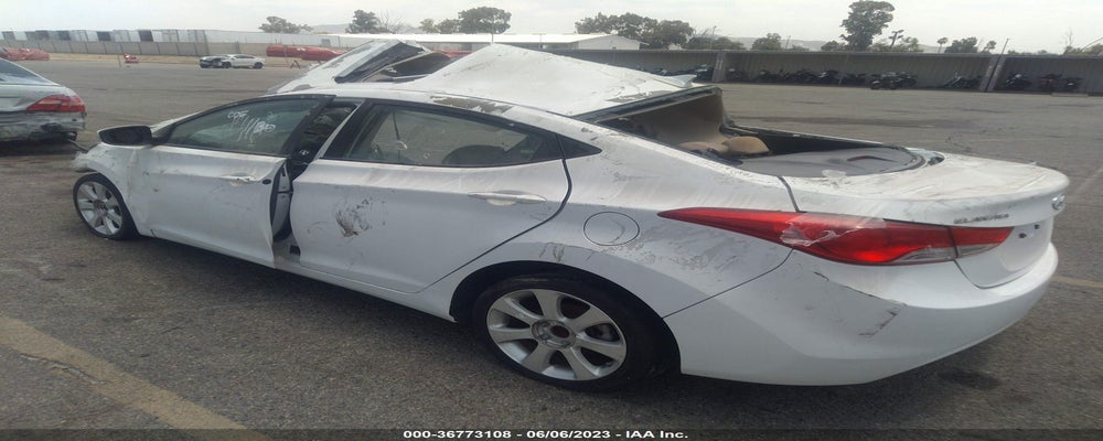 5NPDH4AE6CH091827 2012 HYUNDAI ELANTRA photo no. 3