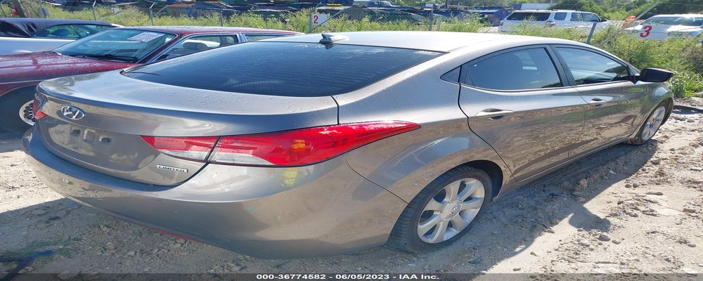 5NPDH4AEXCH148871 2012 HYUNDAI ELANTRA photo no. 4