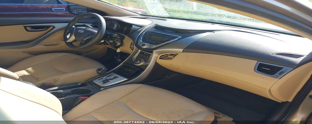5NPDH4AEXCH148871 2012 HYUNDAI ELANTRA photo no. 5