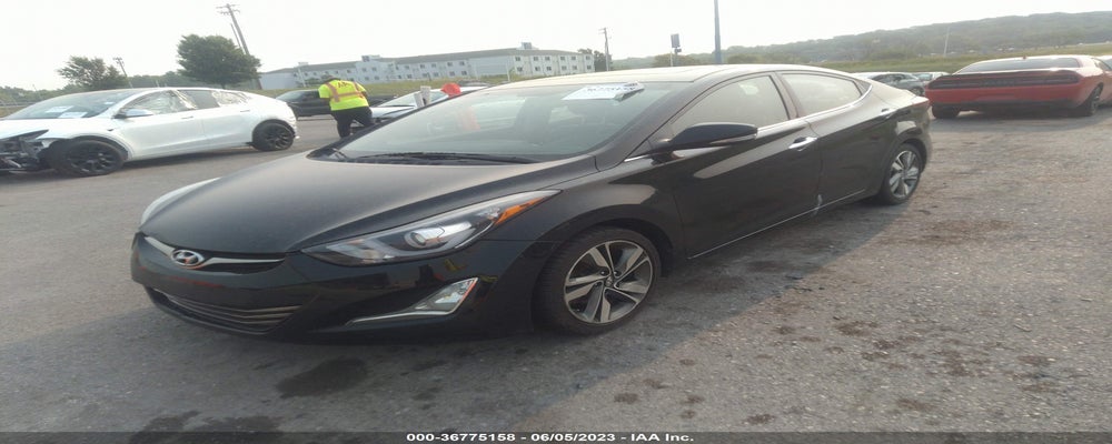 KMHDH4AEXEU143755 2014 HYUNDAI ELANTRA photo no. 2