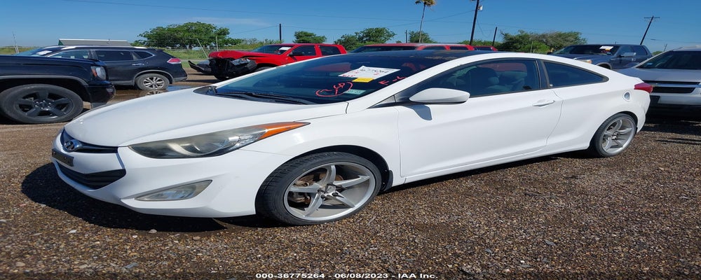 KMHDH6AE0DU000954 2013 HYUNDAI ELANTRA COUPE photo no. 2