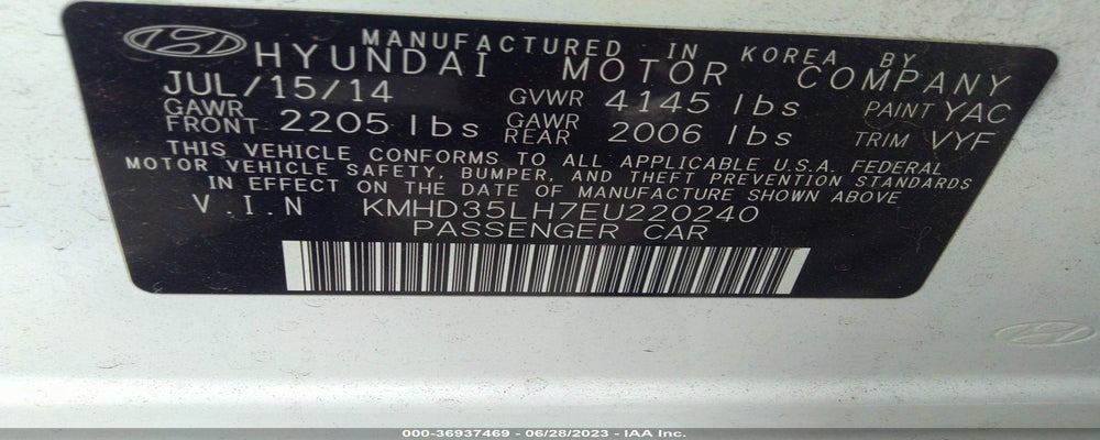 KMHD35LH7EU220240 2014 HYUNDAI ELANTRA GT photo no. 9