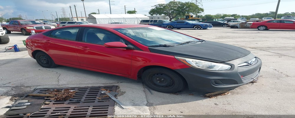 KMHCT4AE2EU636713 2014 HYUNDAI ACCENT photo no. 8