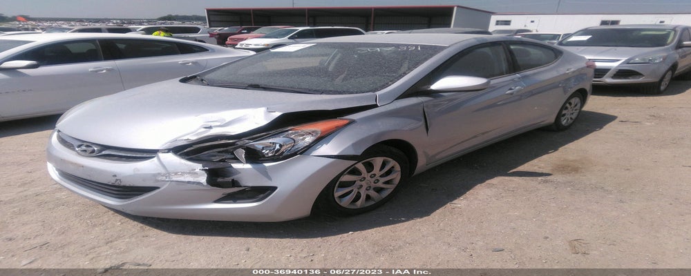 5NPDH4AE8CH070803 2012 HYUNDAI ELANTRA photo no. 2