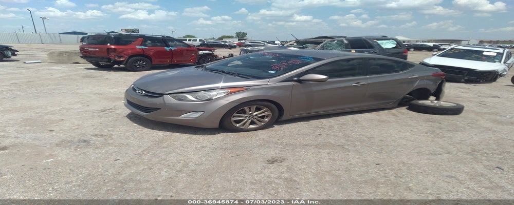 5NPDH4AE3DH288455 2013 HYUNDAI ELANTRA photo no. 2