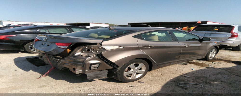 5NPDH4AE8CH047451 2012 HYUNDAI ELANTRA photo no. 4