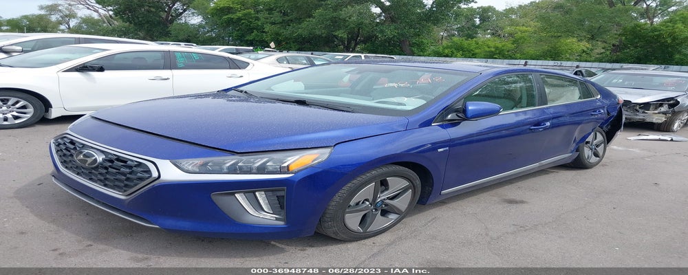 KMHC85LC1LU214299 2020 HYUNDAI IONIQ HYBRID photo no. 2