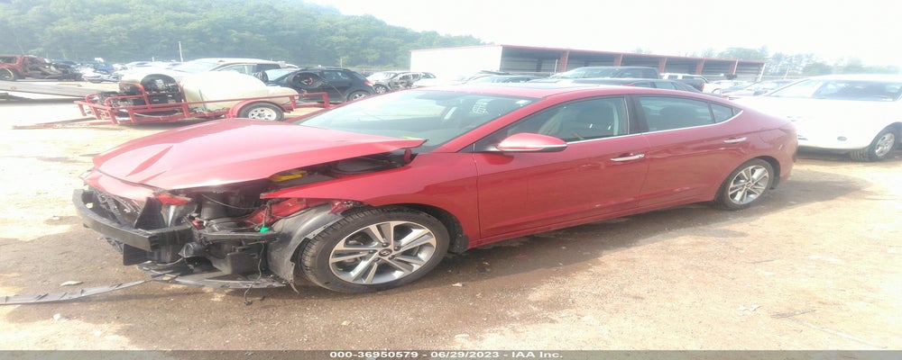 KMHD84LF3HU313741 2017 HYUNDAI ELANTRA photo no. 2