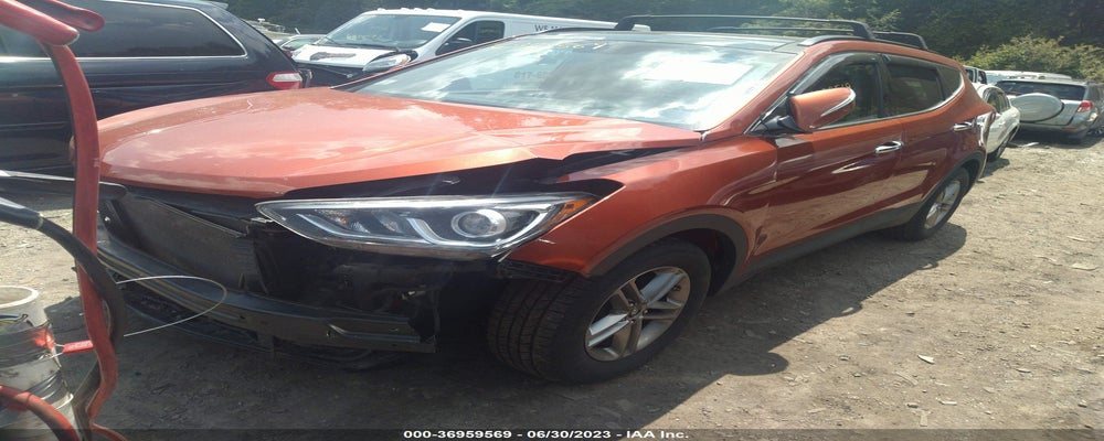 5XYZUDLBXHG386691 2017 HYUNDAI SANTA FE SPORT photo no. 2