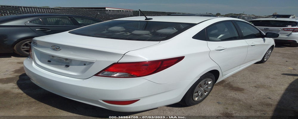 KMHCT4AE1GU964272 2016 HYUNDAI ACCENT photo no. 4