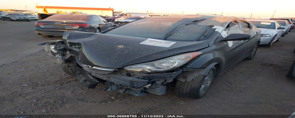 5NPDH4AE9CH096245 2012 HYUNDAI ELANTRA photo no. 2