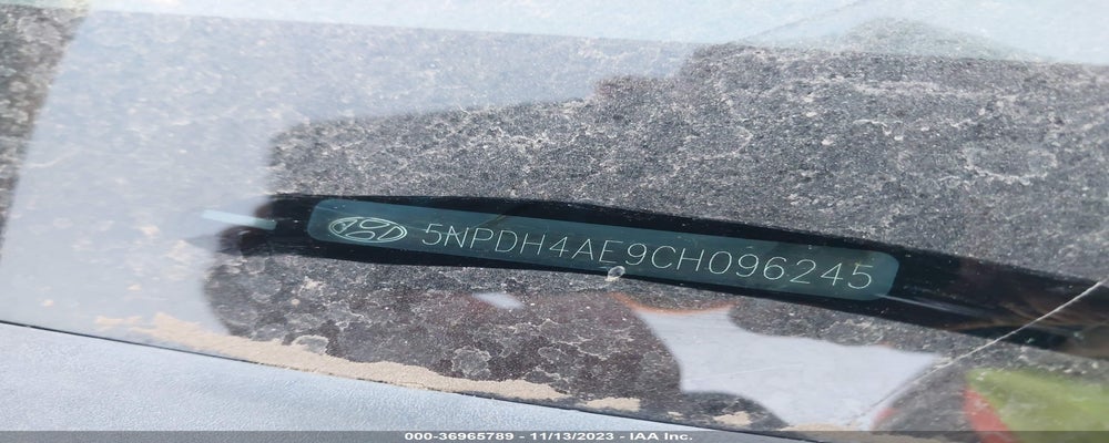 5NPDH4AE9CH096245 2012 HYUNDAI ELANTRA photo no. 9