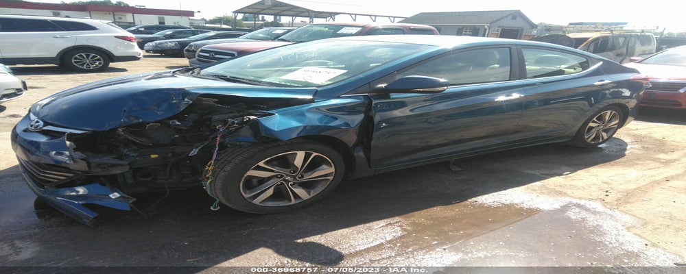 KMHDH4AE8EU096015 2014 HYUNDAI ELANTRA photo no. 2