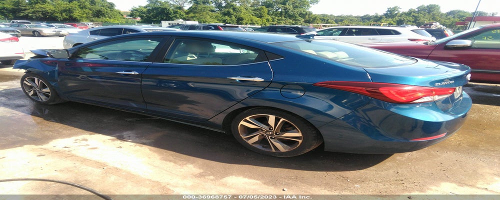 KMHDH4AE8EU096015 2014 HYUNDAI ELANTRA photo no. 3