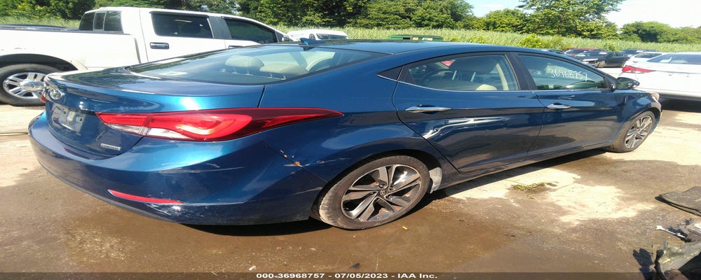 KMHDH4AE8EU096015 2014 HYUNDAI ELANTRA photo no. 4