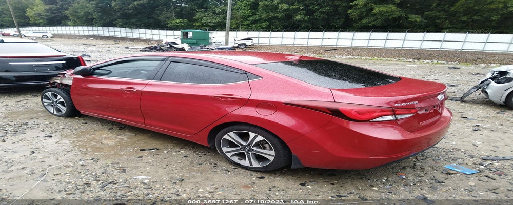 KMHDH4AH7EU155906 2014 HYUNDAI ELANTRA photo no. 3