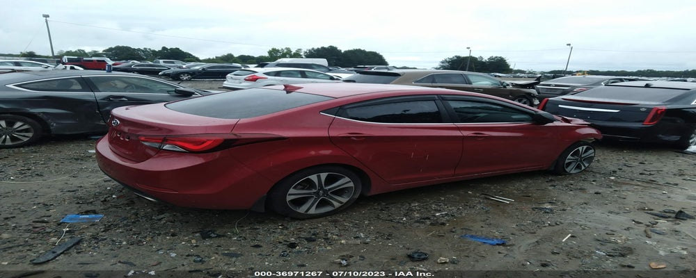 KMHDH4AH7EU155906 2014 HYUNDAI ELANTRA photo no. 4