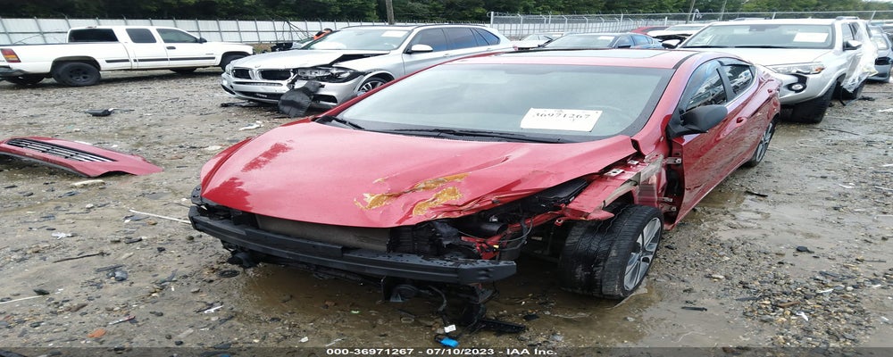 KMHDH4AH7EU155906 2014 HYUNDAI ELANTRA photo no. 6