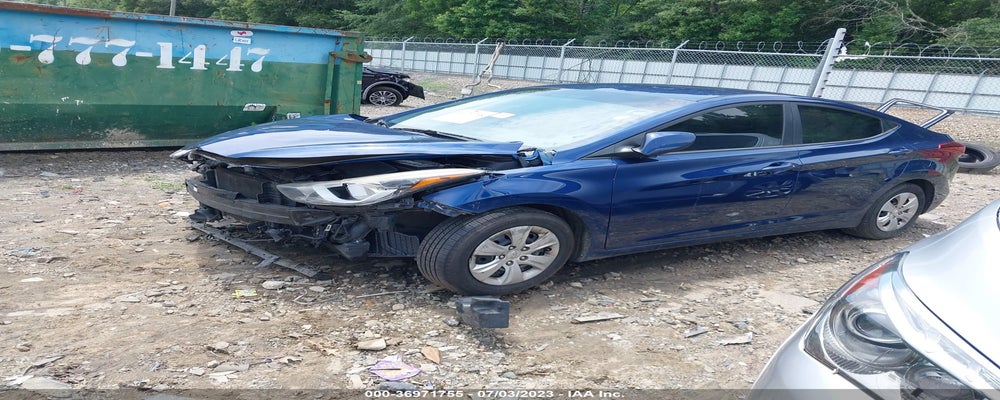 5NPDH4AE6GH684982 2016 HYUNDAI ELANTRA photo no. 2