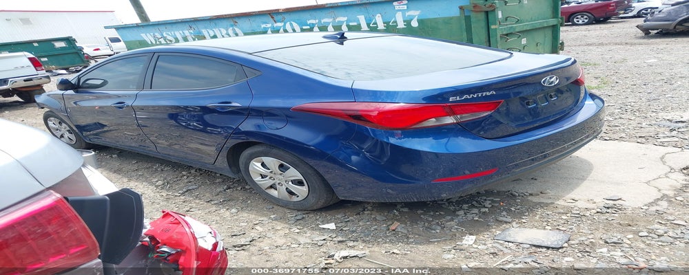 5NPDH4AE6GH684982 2016 HYUNDAI ELANTRA photo no. 3