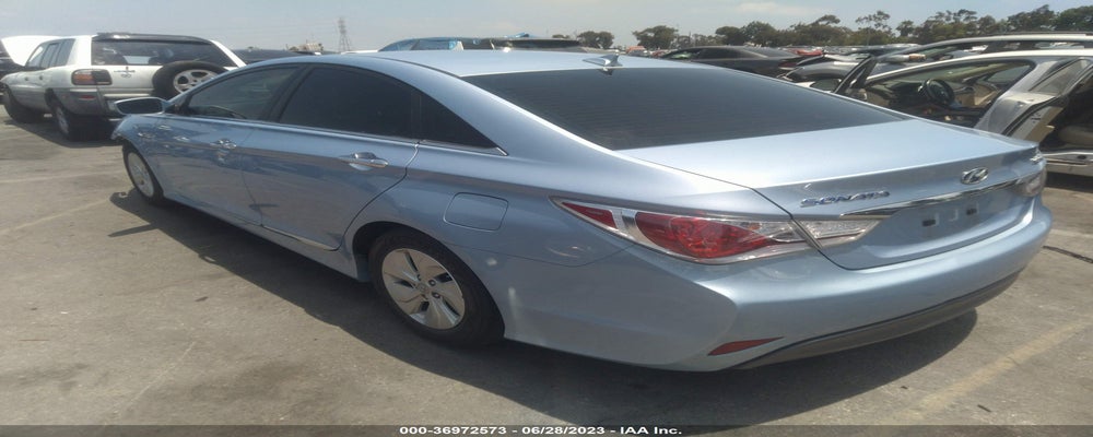 KMHEC4A46EA114801 2014 HYUNDAI SONATA HYBRID photo no. 3