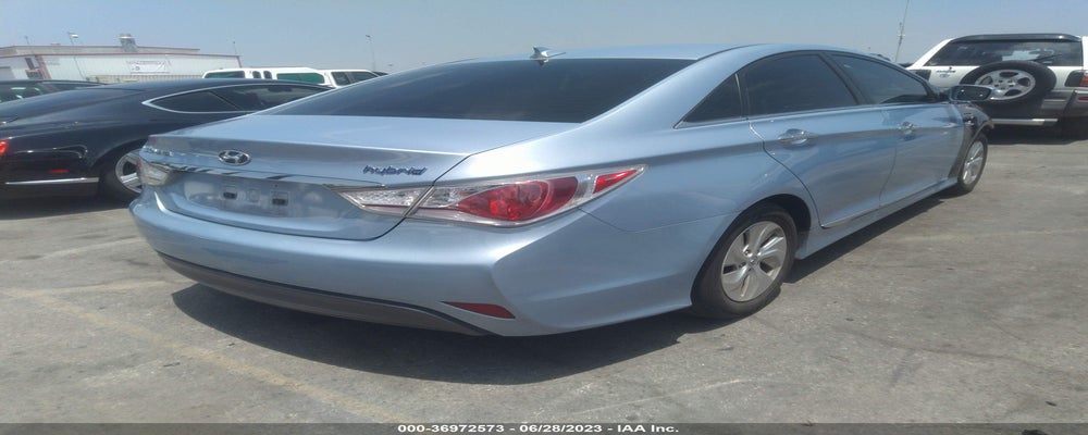 KMHEC4A46EA114801 2014 HYUNDAI SONATA HYBRID photo no. 4