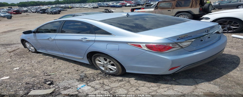 KMHEC4A46FA119286 2015 HYUNDAI SONATA HYBRID photo no. 3
