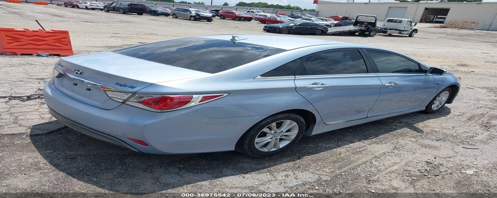 KMHEC4A46FA119286 2015 HYUNDAI SONATA HYBRID photo no. 4