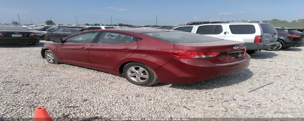 5NPDH4AE8EH536412 2014 HYUNDAI ELANTRA photo no. 3