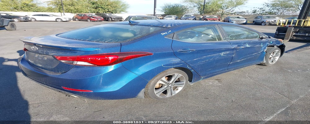 KMHDH4AH8EU032325 2014 HYUNDAI ELANTRA photo no. 4