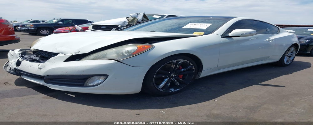 KMHHU6KH3AU007642 2010 HYUNDAI GENESIS COUPE photo no. 2