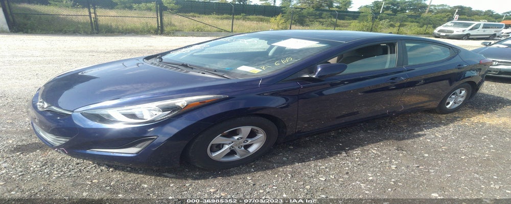 5NPDH4AE9EH466550 2014 HYUNDAI ELANTRA photo no. 2