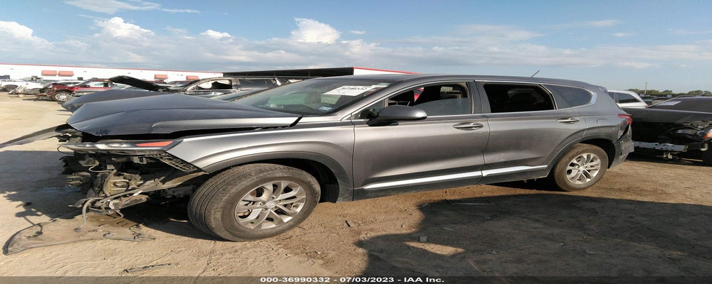 5NMS23AD9KH120372 2019 HYUNDAI SANTA FE photo no. 2