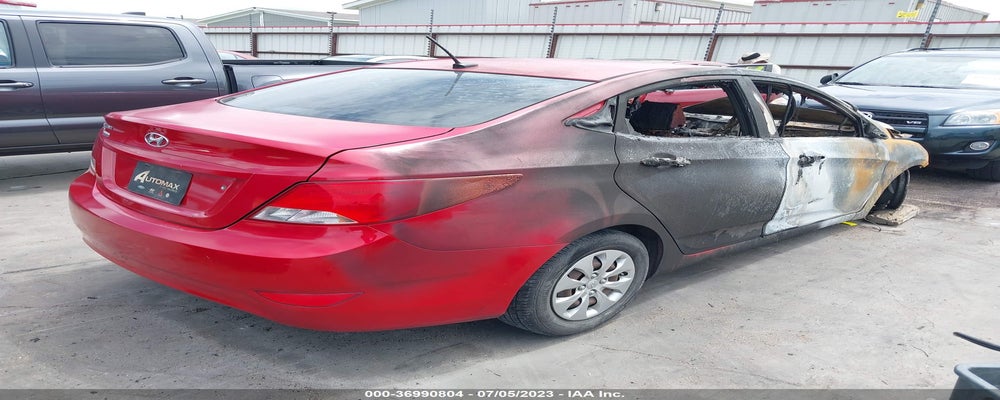 KMHCT4AE7FU898115 2015 HYUNDAI ACCENT photo no. 4